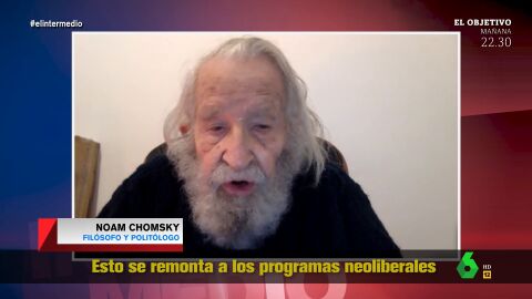 (04-10-22) Así explica el filósofo Noam Chomsky el auge de la extrema derecha: "Los salarios siguen como en 1979"