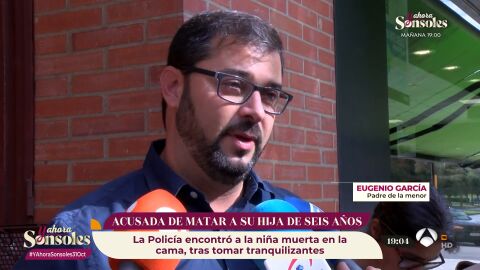 El padre de la niña muerta en Gijón, roto de dolor: "Después de cinco años me habían dado la custodia"