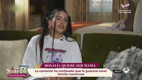 Rosalía abre su corazón sobre sus planes de futuro: “Tengo una ilusión muy grande por tener muchos hijos"