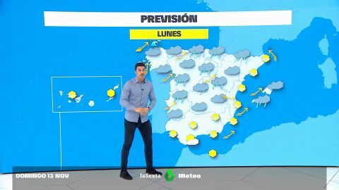 (13-11-22) Un frente atlántico dejará lluvia en Galicia, zonas de Asturias y León