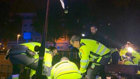 (15-11-22) Cuatro heridos, tres por arma blanca, tras una reyerta en un parque de Usera (Madrid)