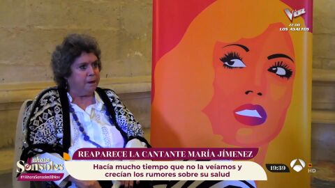  María Jiménez reaparece en público y frena los rumores acerca de su estado de salud