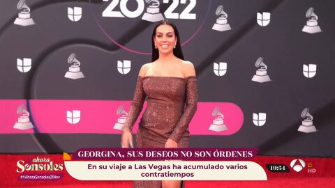 Todo lo que ocurrió entre bastidores en el glamuroso viaje de Georgina Rodríguez a Las Vegas