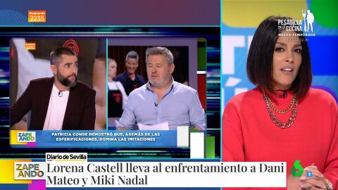Lorena Castell responde a Miki Nadal tras preferir a Patricia Conde en Masterchef