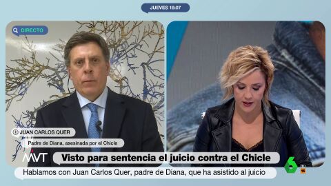 (24-11-22) Juan Carlos Quer, tras el juicio a 'El Chicle': "El legado de Diana es evitar que se repitan otros crímenes"