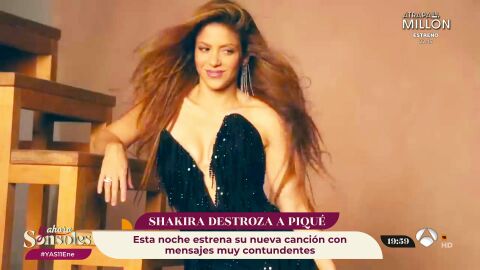 Shakira sorprende con sus dardos a Piqué y Clara Chía: “Estás con una igualita que tú”