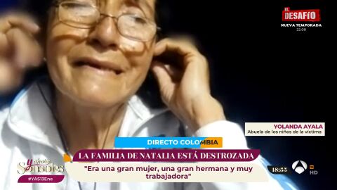 Yolanda Ayala, abuela de la mujer asesinada en Marbella: "Lastimosamente no me la cuidaron allá"