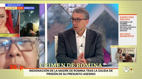 (16-01-23) La madre de Romina Celeste, hundida al ver al presunto asesino de su hija fuera de la cárcel: "Ella nunca me dijo nada"