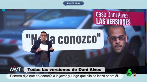 (23-01-23) Las versiones contradictorias de Dani Alves sobre la presunta violación: del "no la conozco" a alegar relaciones consentidas