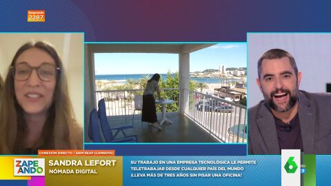 Una nómada digital explica cómo es teletrabajar desde diferentes partes del mundo