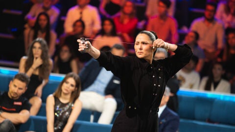 Rosa López fracasa con el tirachinas en ‘El Desafío’: “Estoy muy nerviosa” 