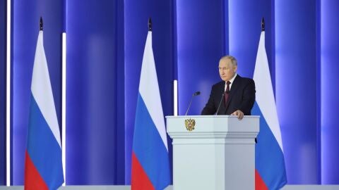 (21-02-23) Putin advierte a Occidente de que llevará la guerra hasta el final y amenaza con nuevo armamento militar