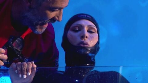 ¡Sobrenatural! Rosa López fulmina el récord de Jorge Sanz con 4:40 en la Apnea de ‘El Desafío’