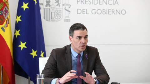 (08-03-23) Pedro Sánchez no acudirá hoy al acto institucional por el 8M junto a la ministra de Igualdad, Irene Montero