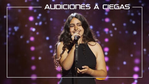 Lucía Cubilla canta 'Anyone'