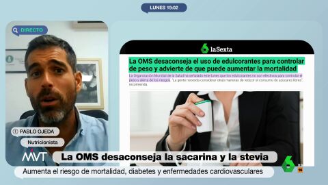(15-05-23) El nutricionista Pablo Ojeda advierte sobre el efecto que provocan los productos 'light' y '0% azúcares'