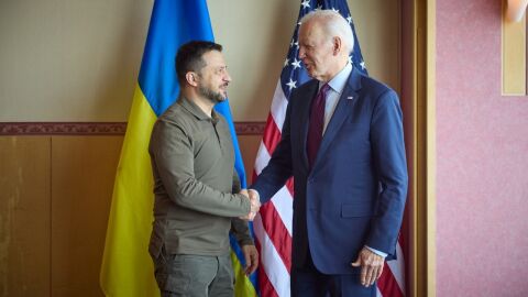 (21-05-23) Biden anuncia en una reunión con Zelenski un nuevo paquete de ayuda militar a Ucrania