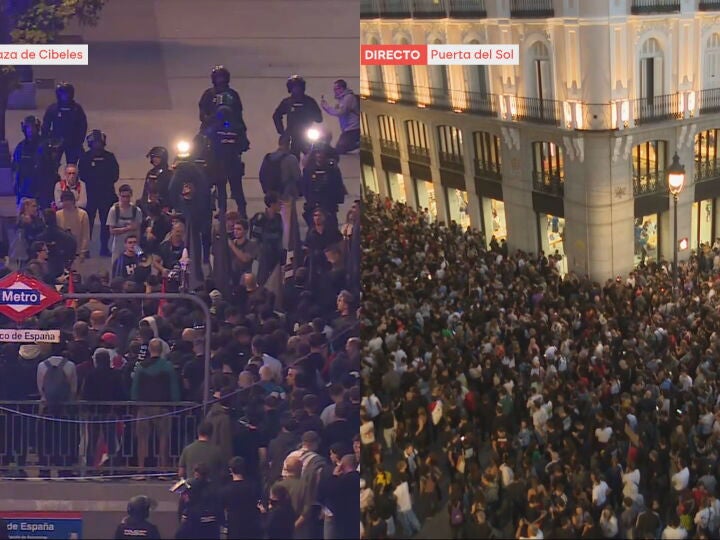 Detenidos tres manifestantes de ultraderecha en Madrid – atresplayer
